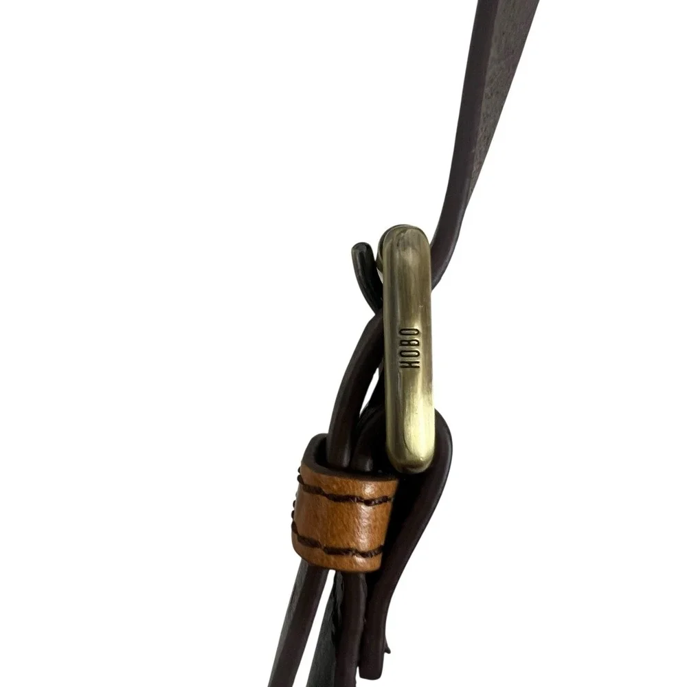 HOBO THE ORIGINAL International‎ Crossbody Aviva Leather Handbag Purse Bag